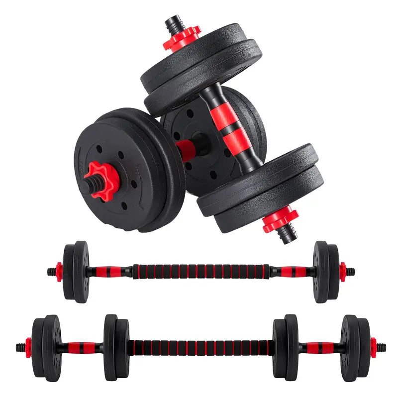 Adjustable 5-In-1 Dumbbell Set (20/40/60 Lbs) - Versatile Home Gym Equipment for Muscle Development, Squats, and Strength Training