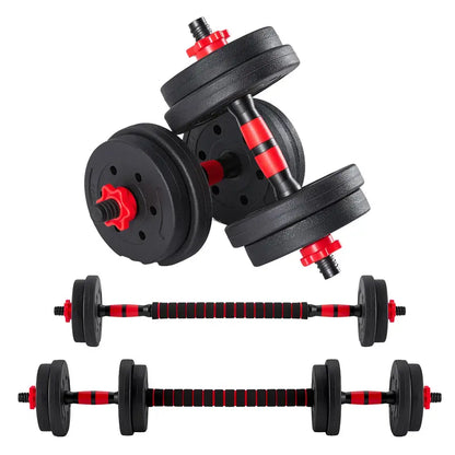 Adjustable 5-In-1 Dumbbell Set (20/40/60 Lbs) - Versatile Home Gym Equipment for Muscle Development, Squats, and Strength Training